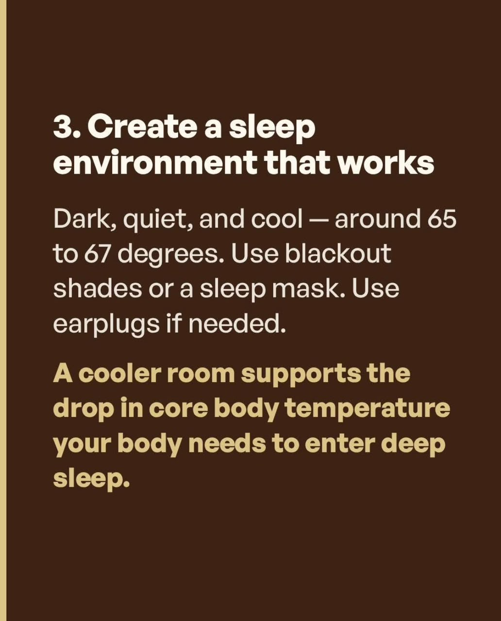 Sleep meds manage symptoms. This resets the clock.