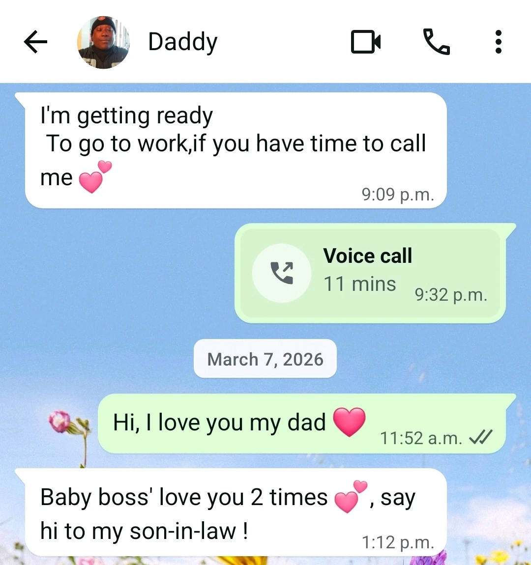 Father-daughter relationship (transformation)
