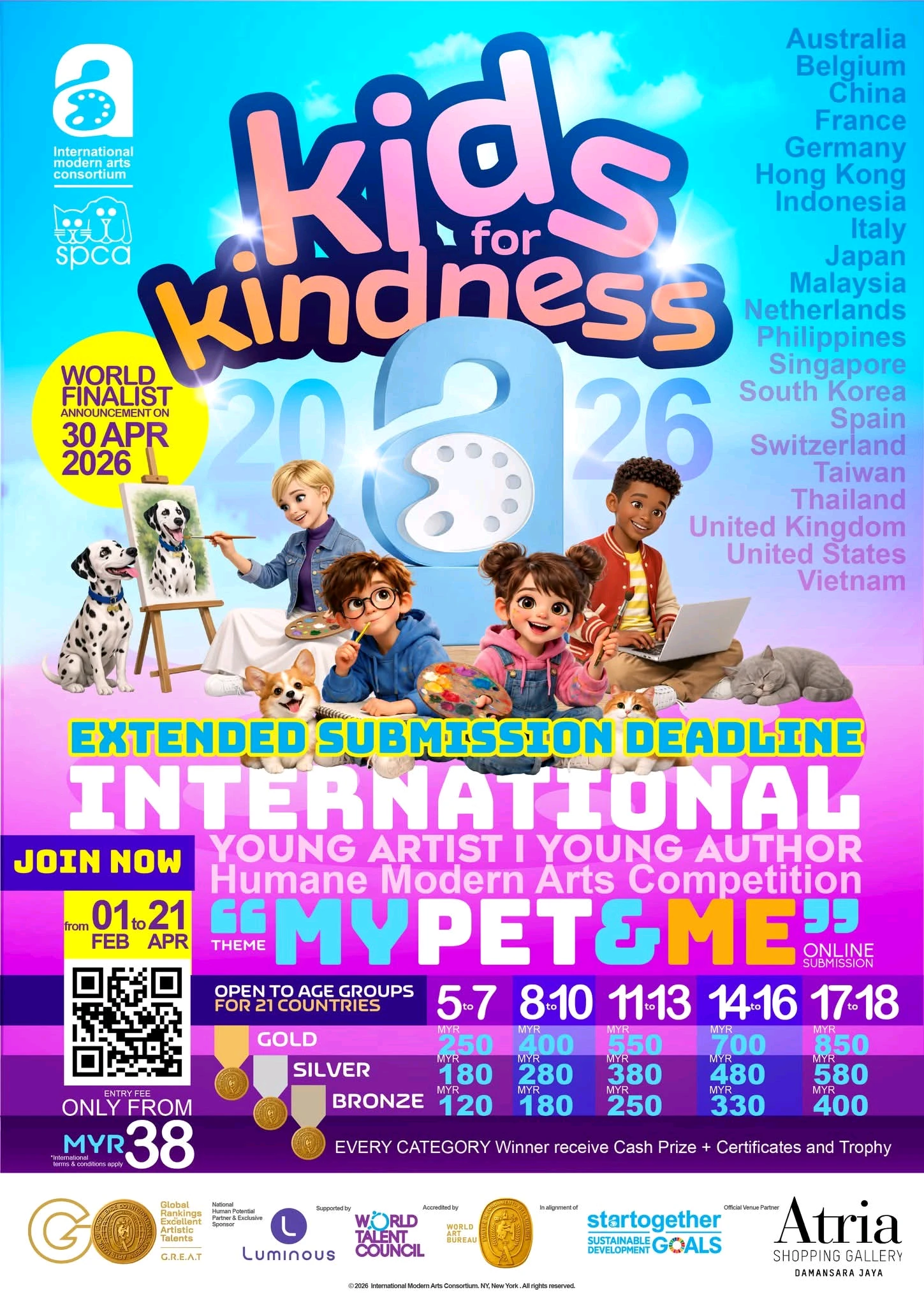 Kids for Kindness competition