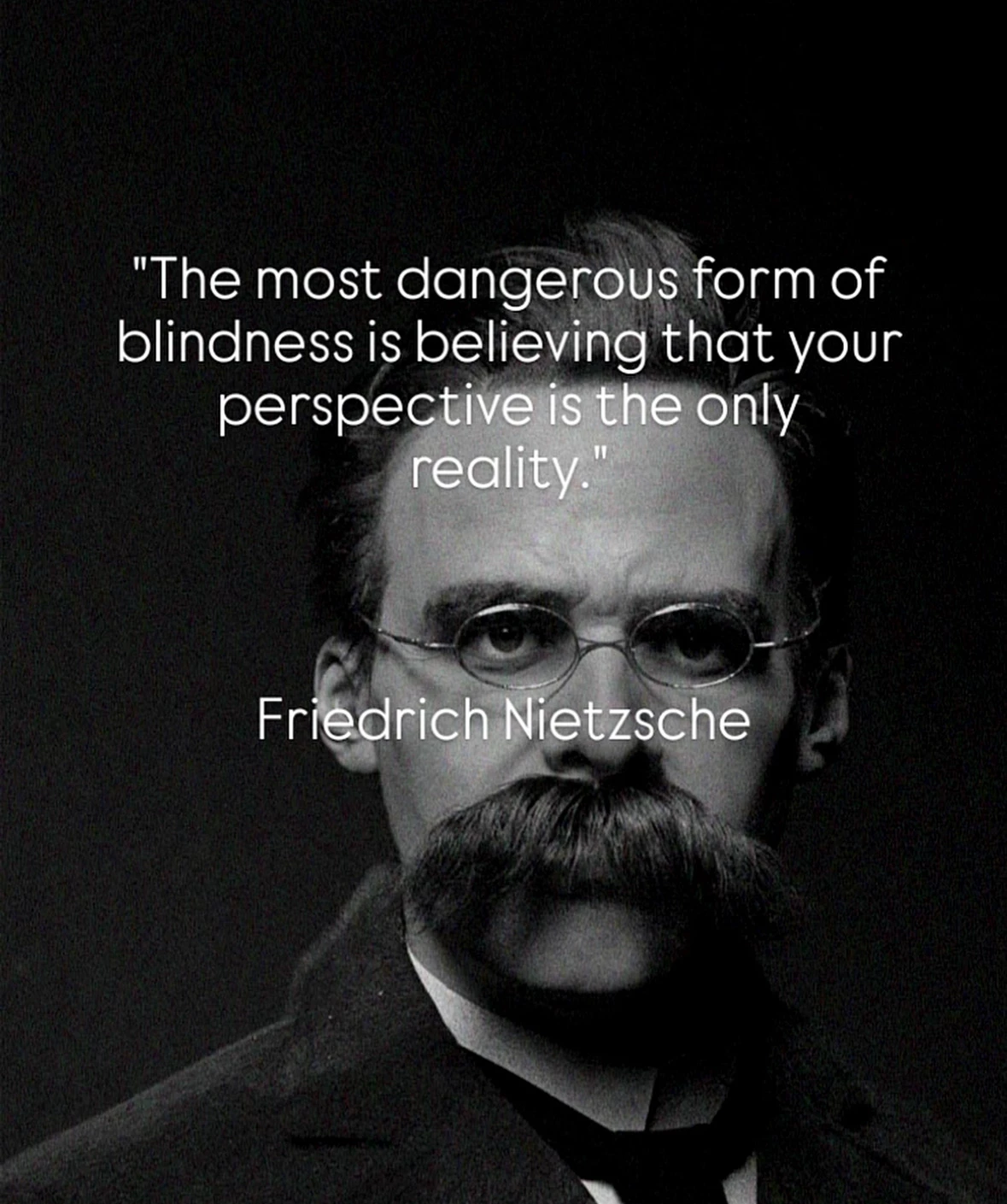 The error of blindness