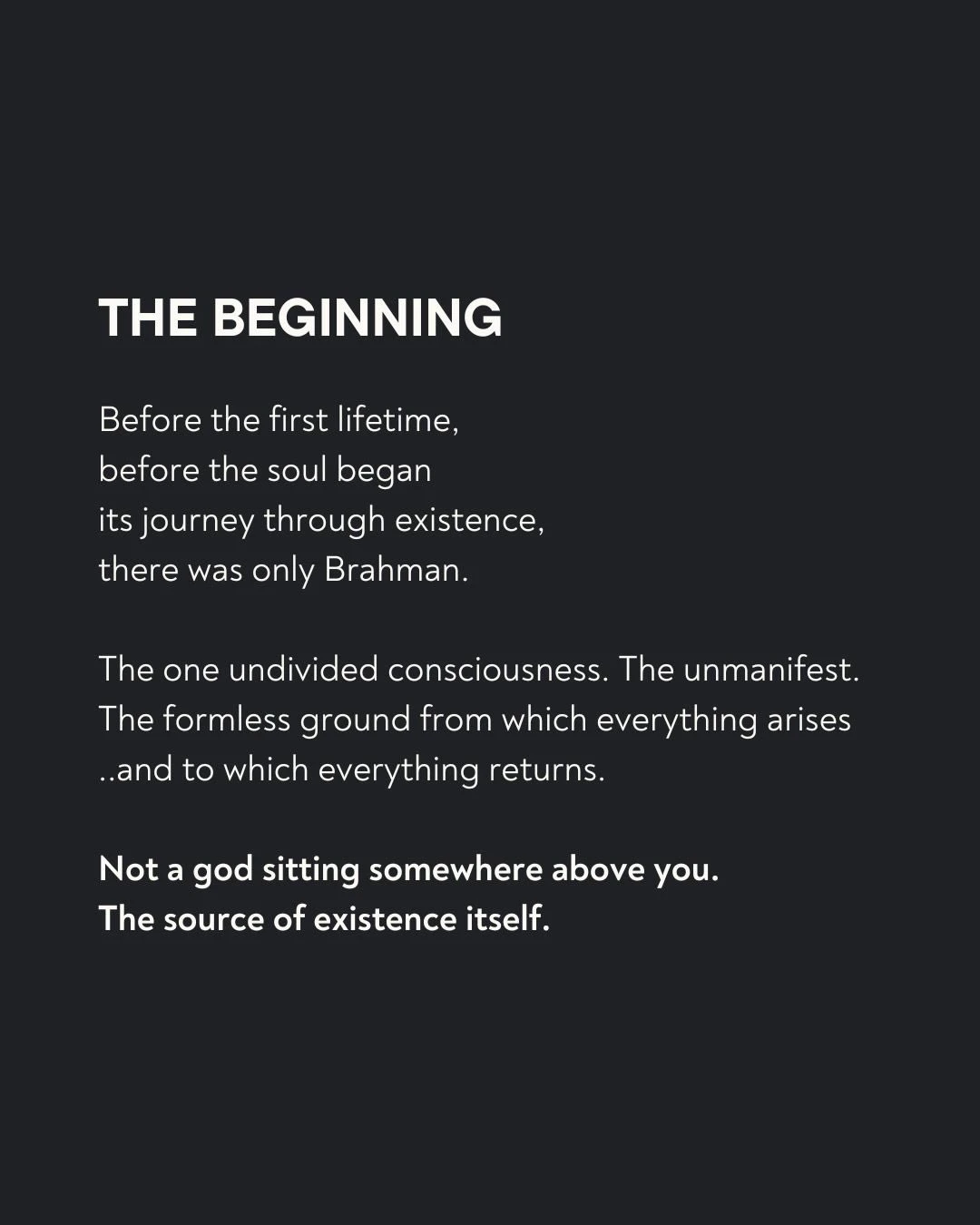 Aham Brahmasmi