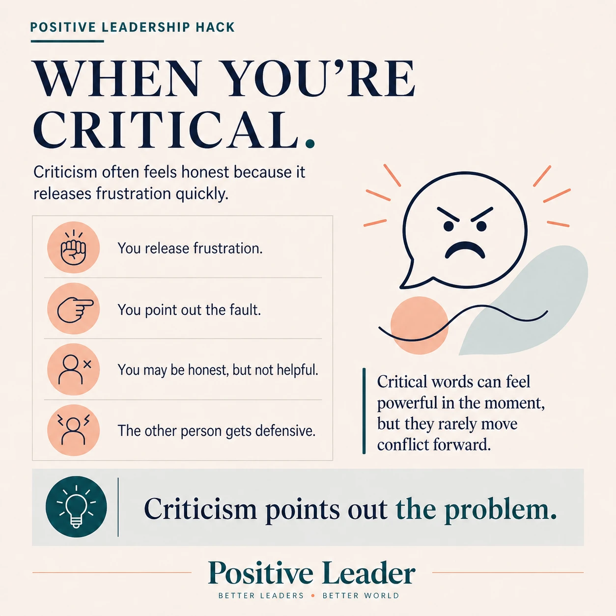 Offering Feedback Rightly