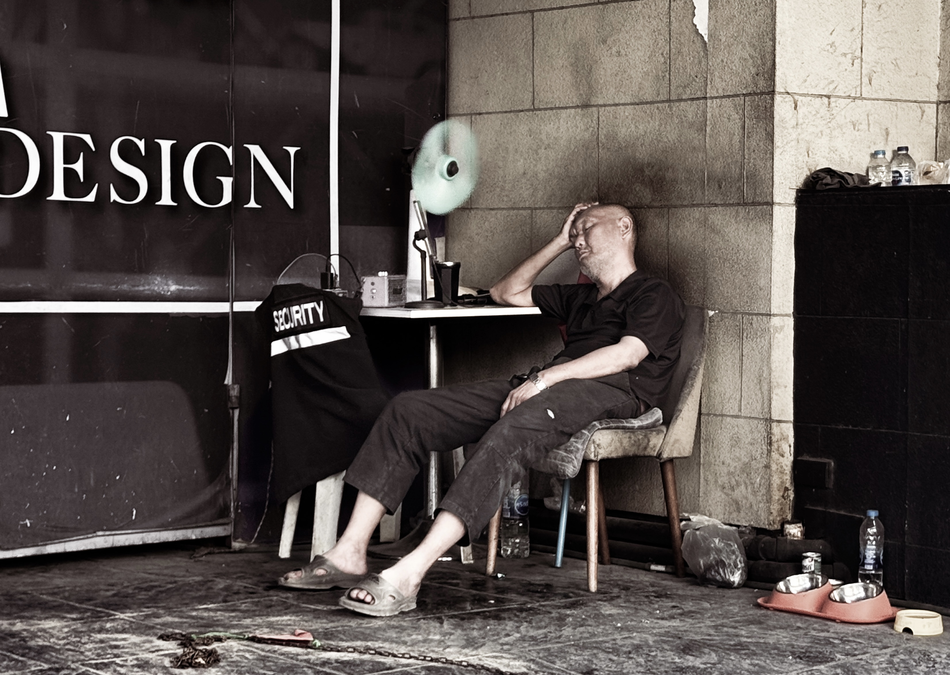 Resting in Bangkok