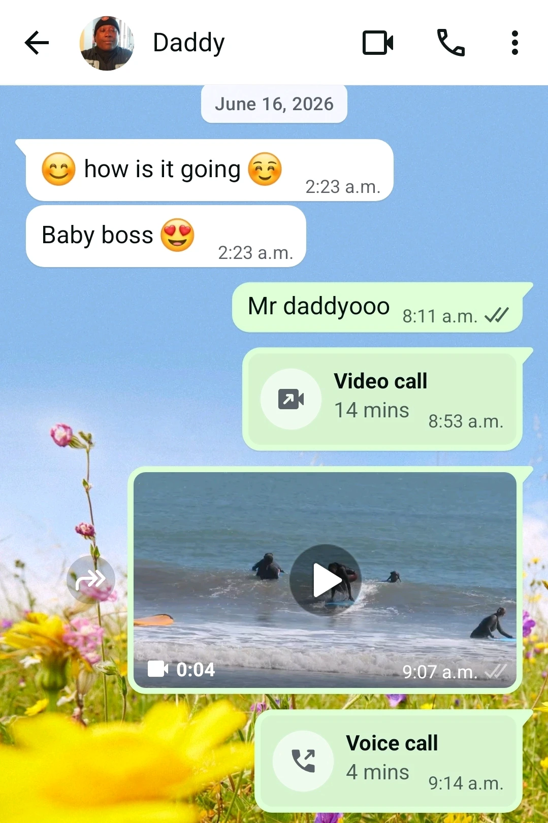 Father-daughter relationship (transformation)