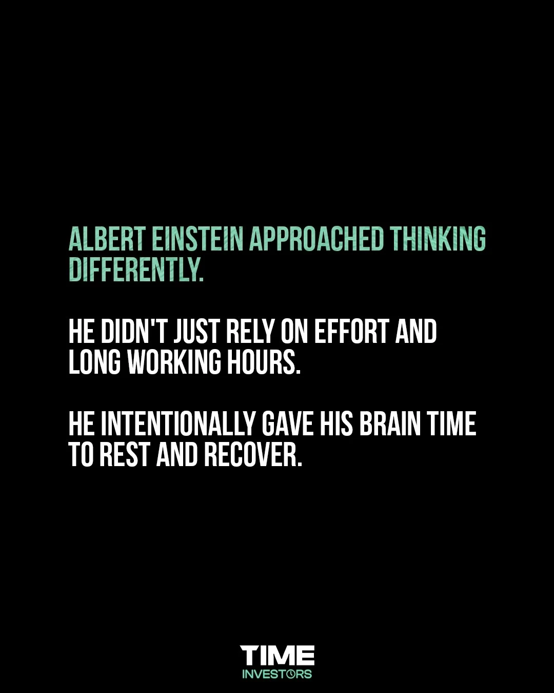 Sleep is the key for intelligence