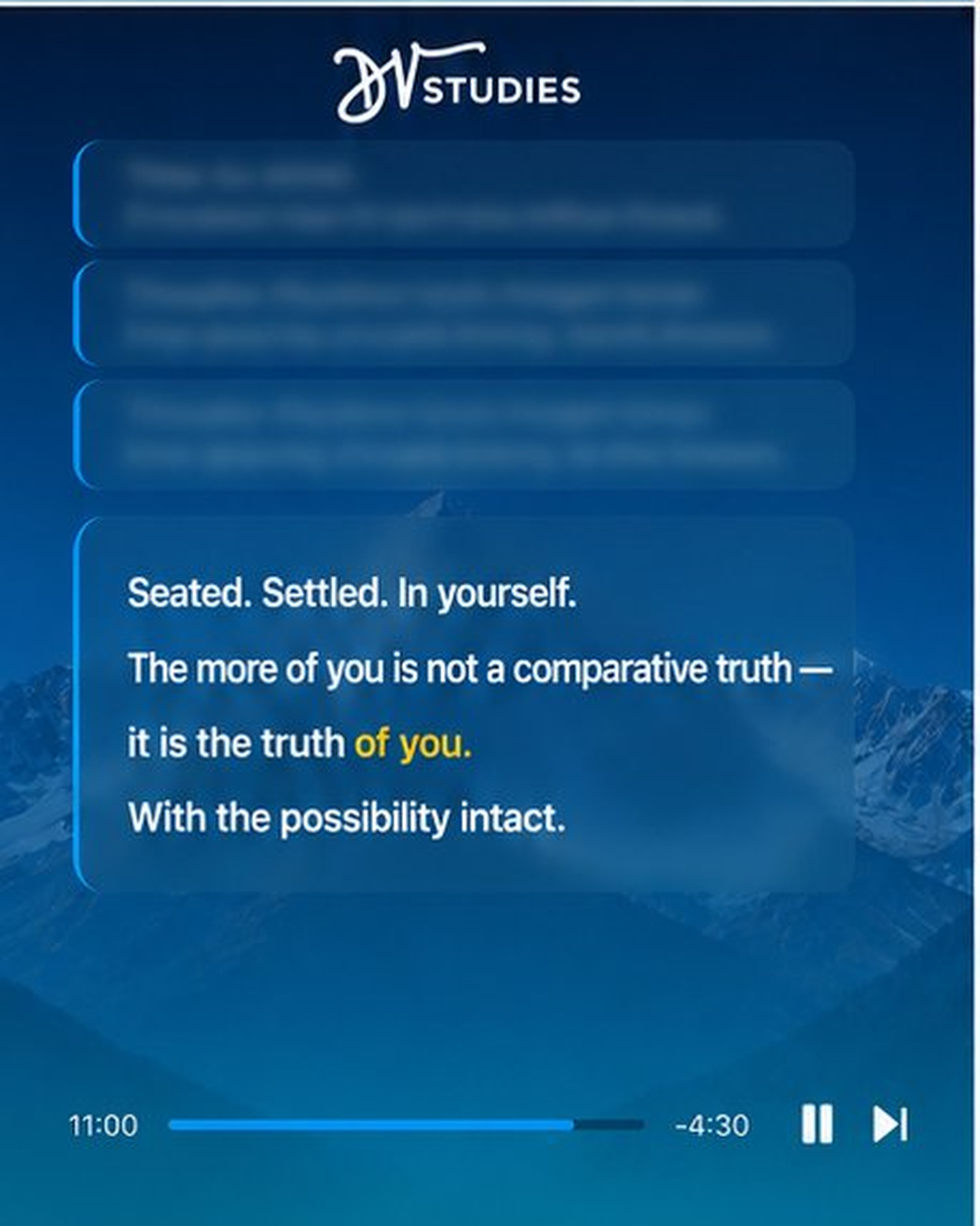 Hi dear fellow Student! What do you think about this way of presenting our Online Meditations?