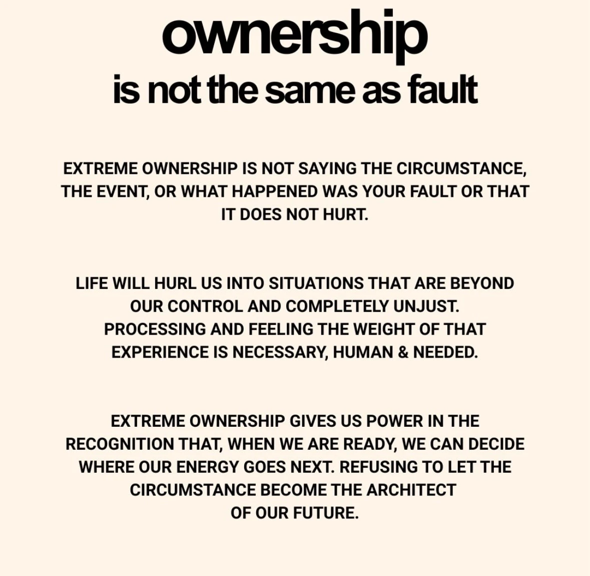 Ownership and success