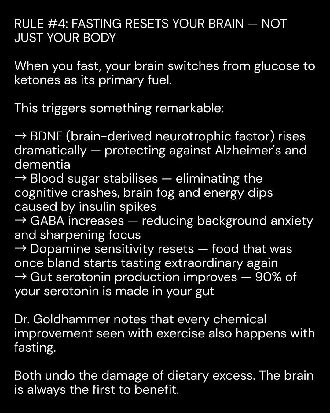 Dr. Alan Goldhammer  spent 40 Years fasting thousands of patients - here are his 7 Rules.