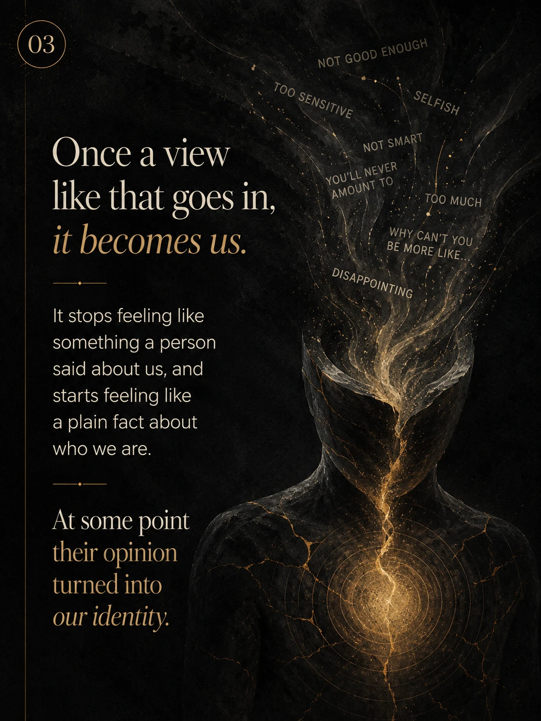 What is the mind that was placed on us?