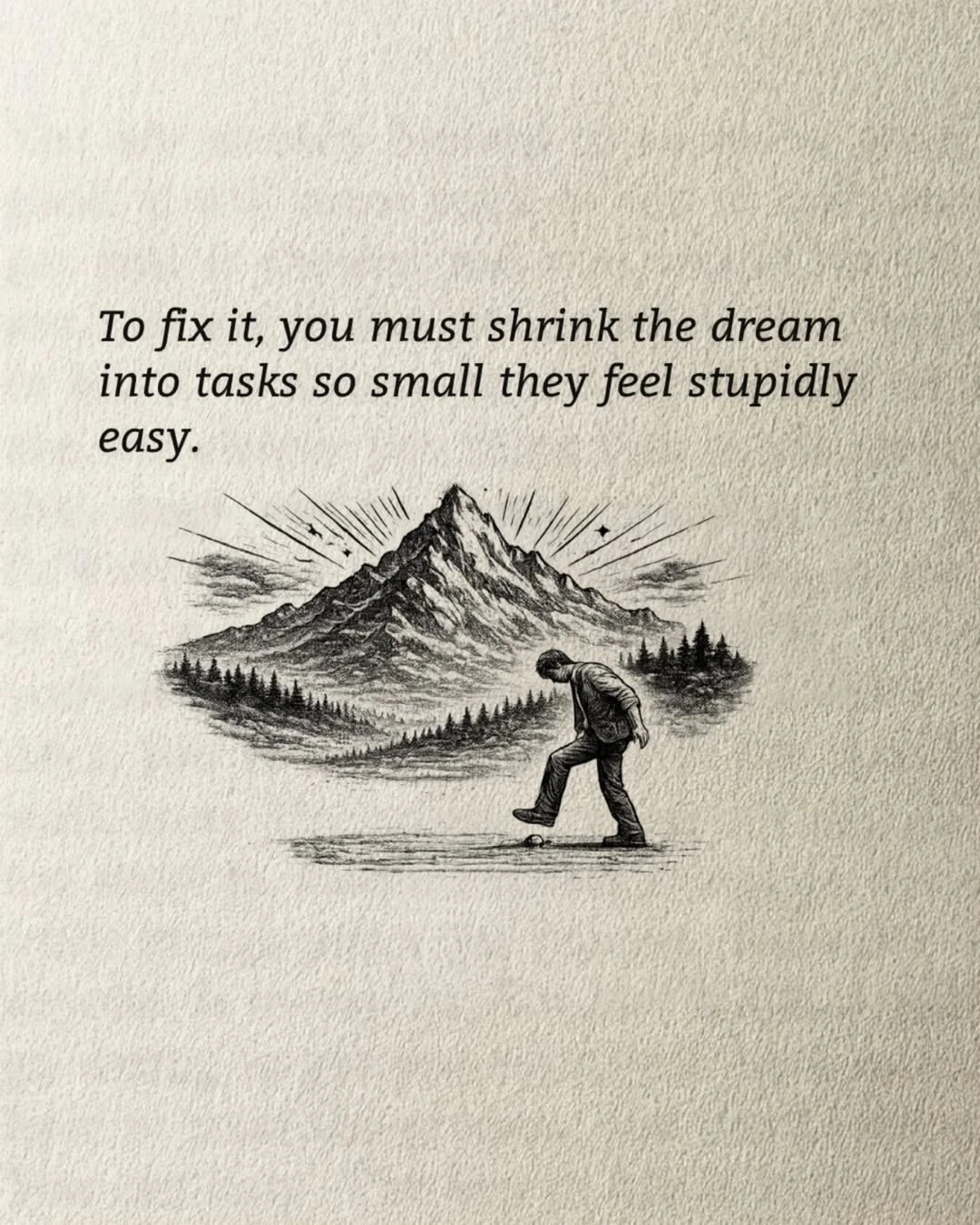 The reason for failure to act