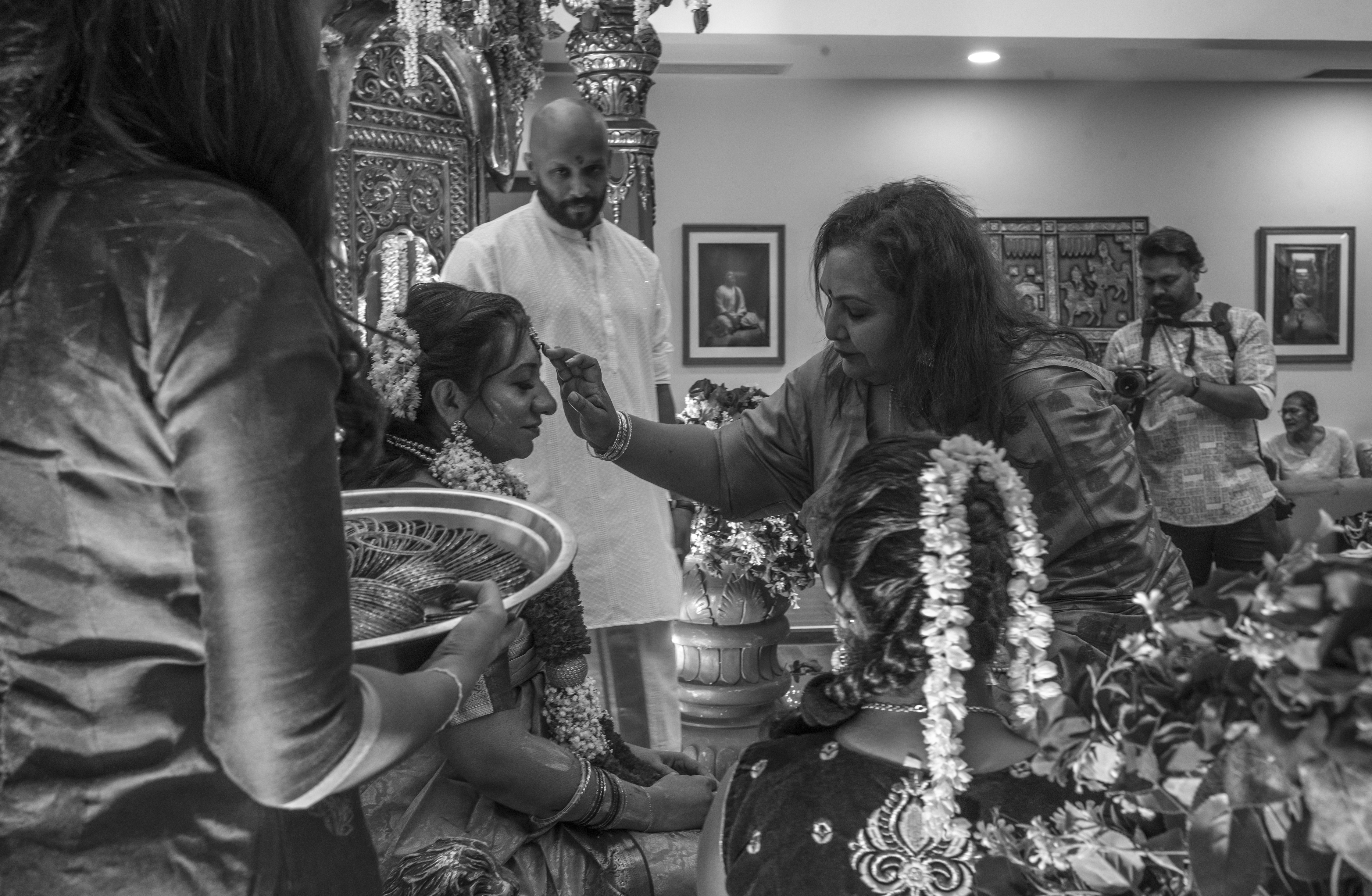 anba's and visu's baby shower indian style