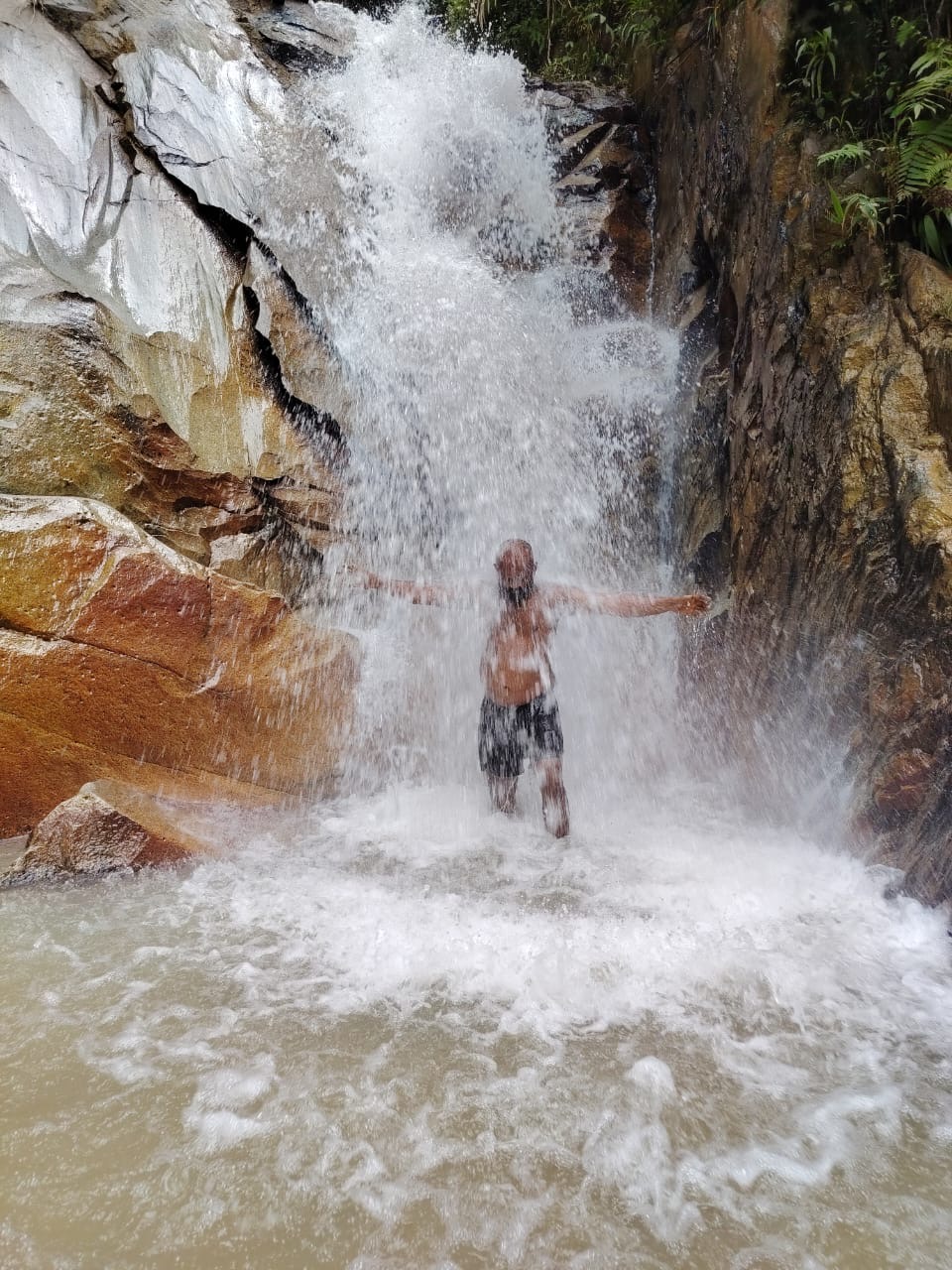 Waterfall near the farm