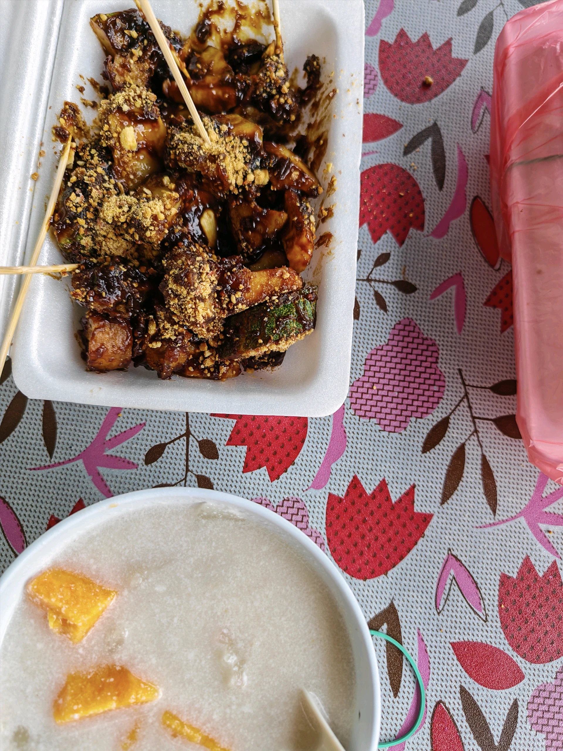 Rojak and bubur chacha