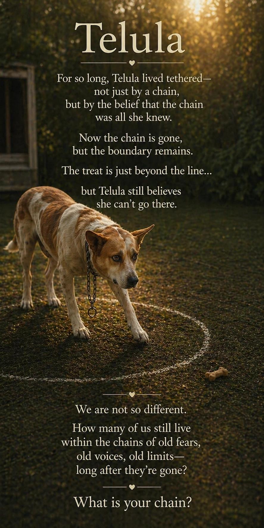 What are our invisible chains?