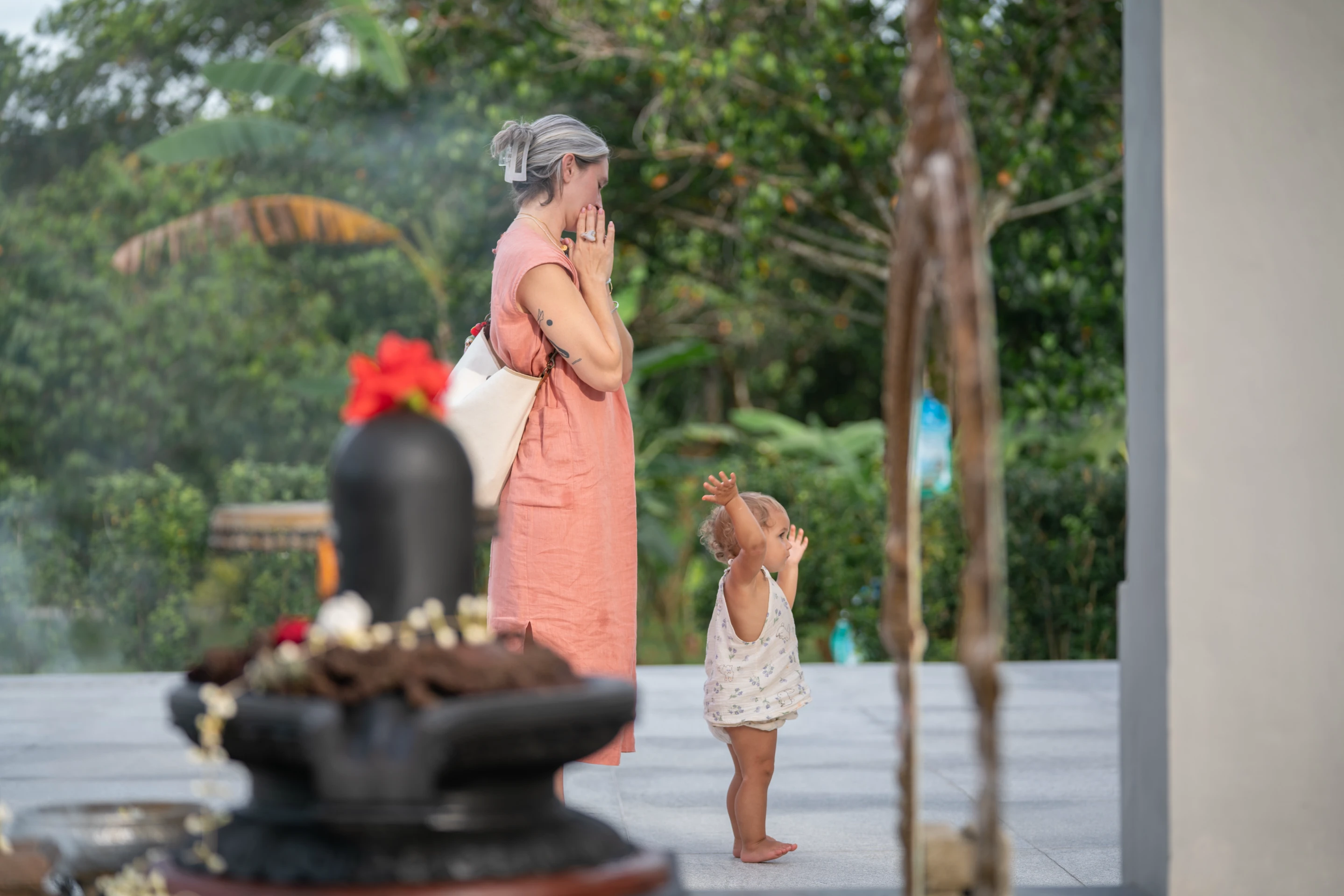 Moments of wishing, sharing and celebrating