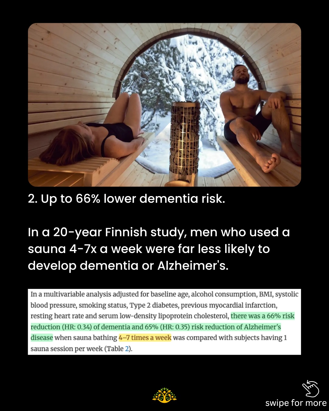Far Infrared saunas might be the most underrated longevity tool we own.