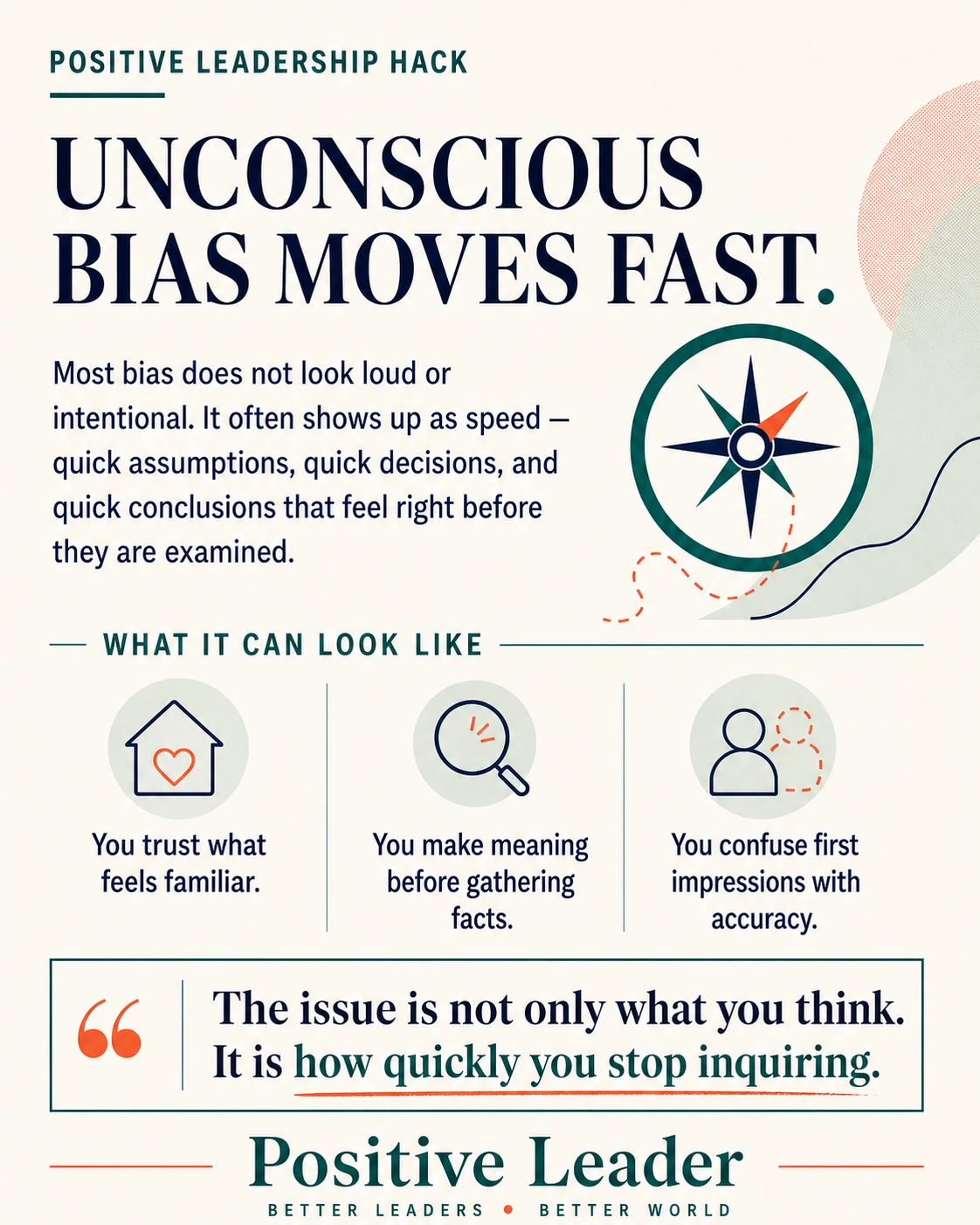 Curiousity Interrupts Unconscious Bias