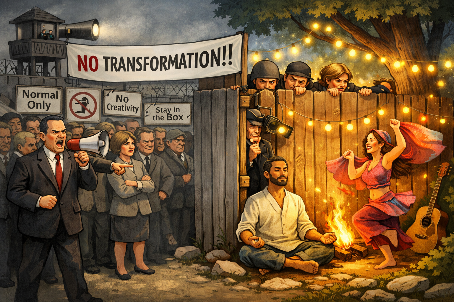 How to transform terror?