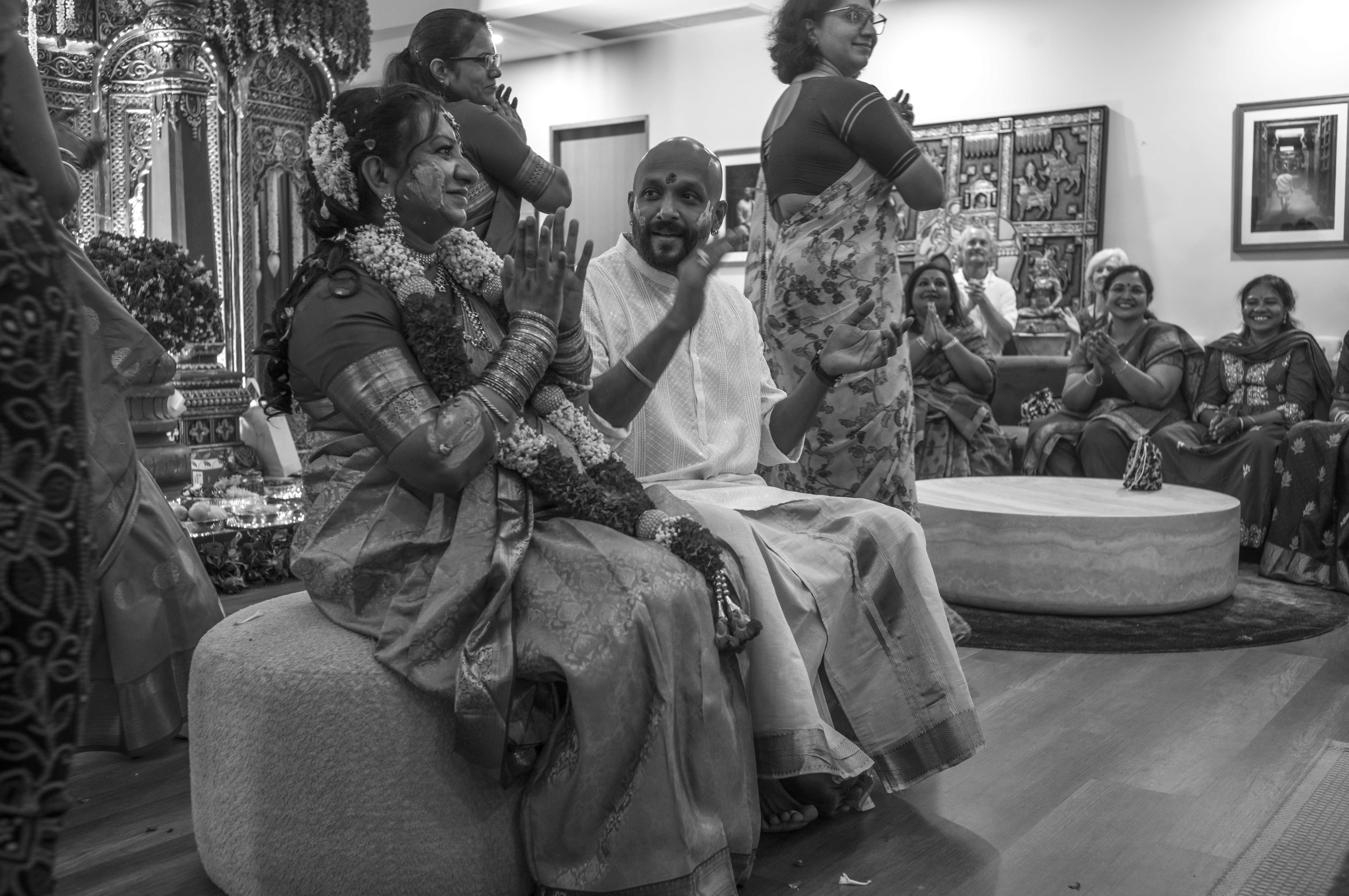 anba's and visu's baby shower indian style
