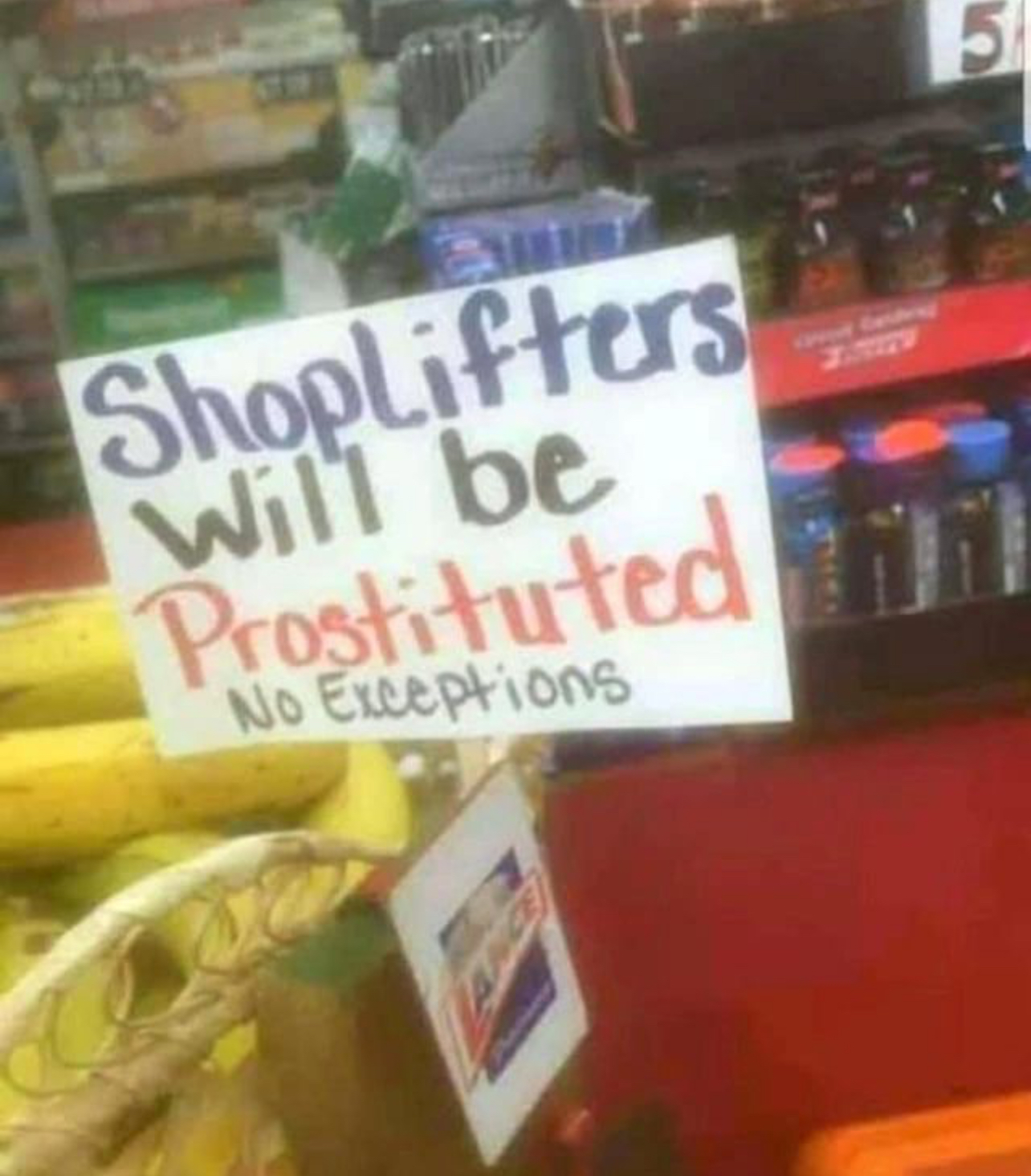 Drastic punishment for shoplifting 🫣😂