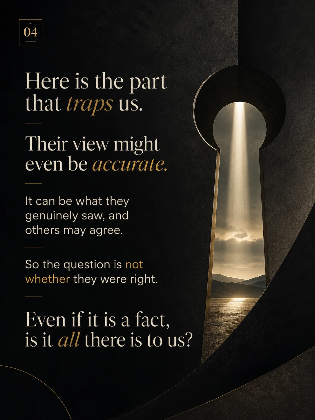 What is the mind that was placed on us?