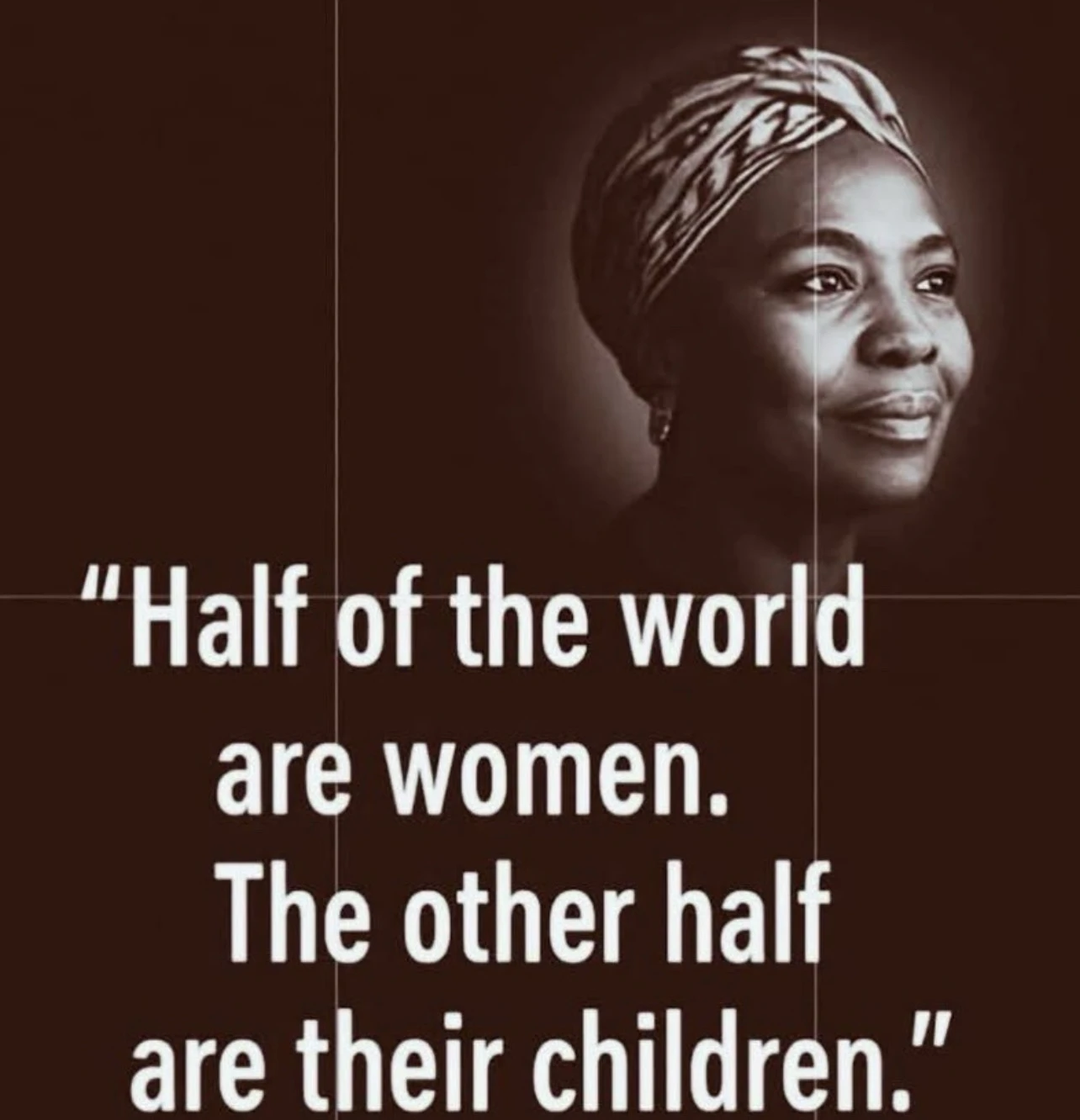 Be best way to look at humanity