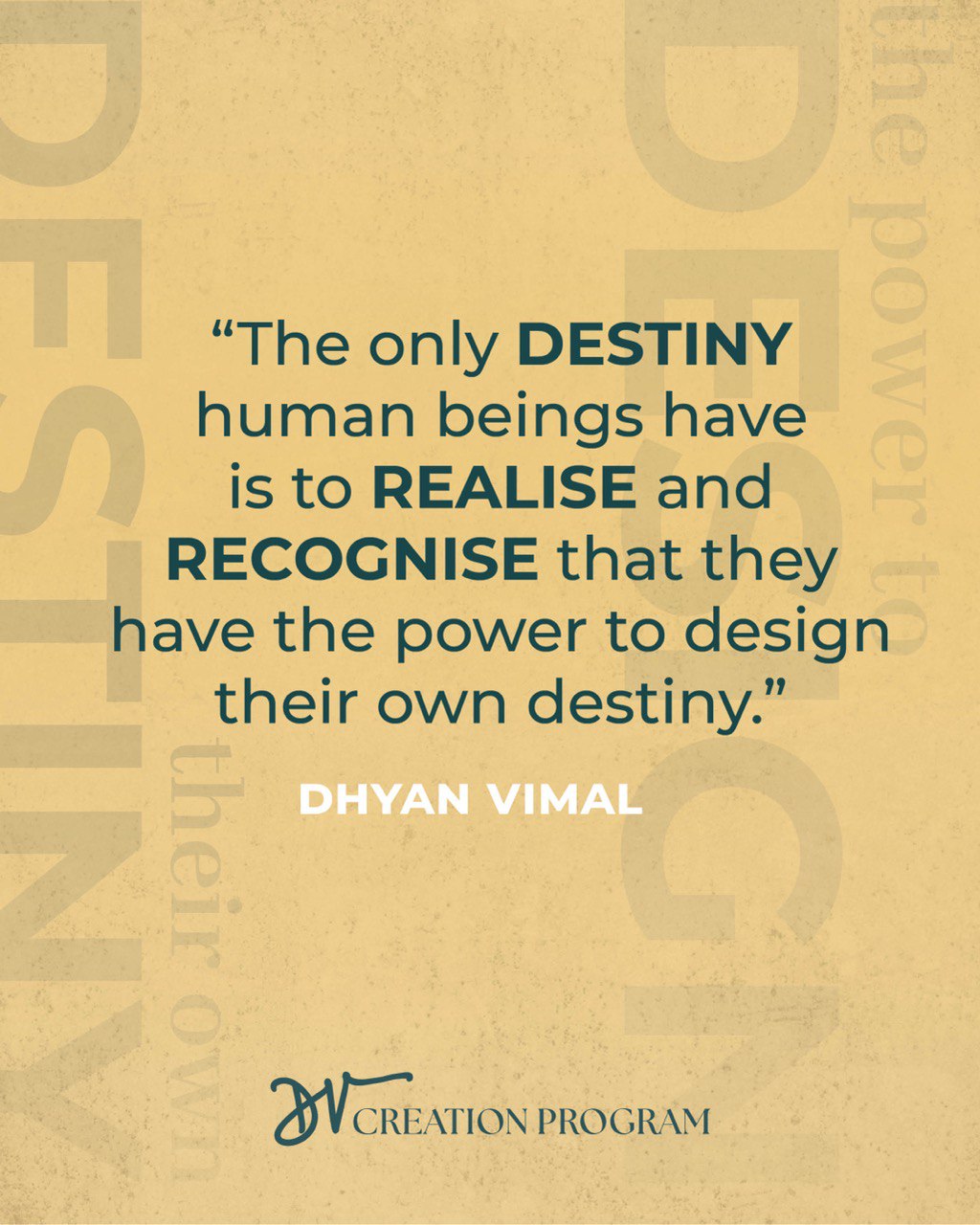 Quote by Master Dhyan Vimal