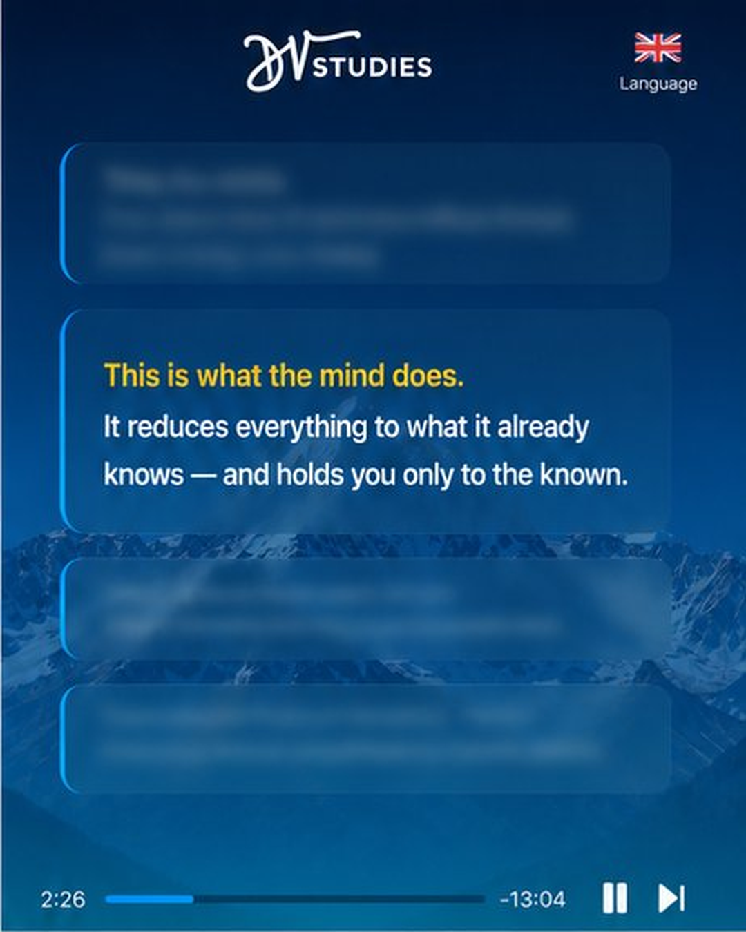 Hi dear fellow Student! What do you think about this way of presenting our Online Meditations?