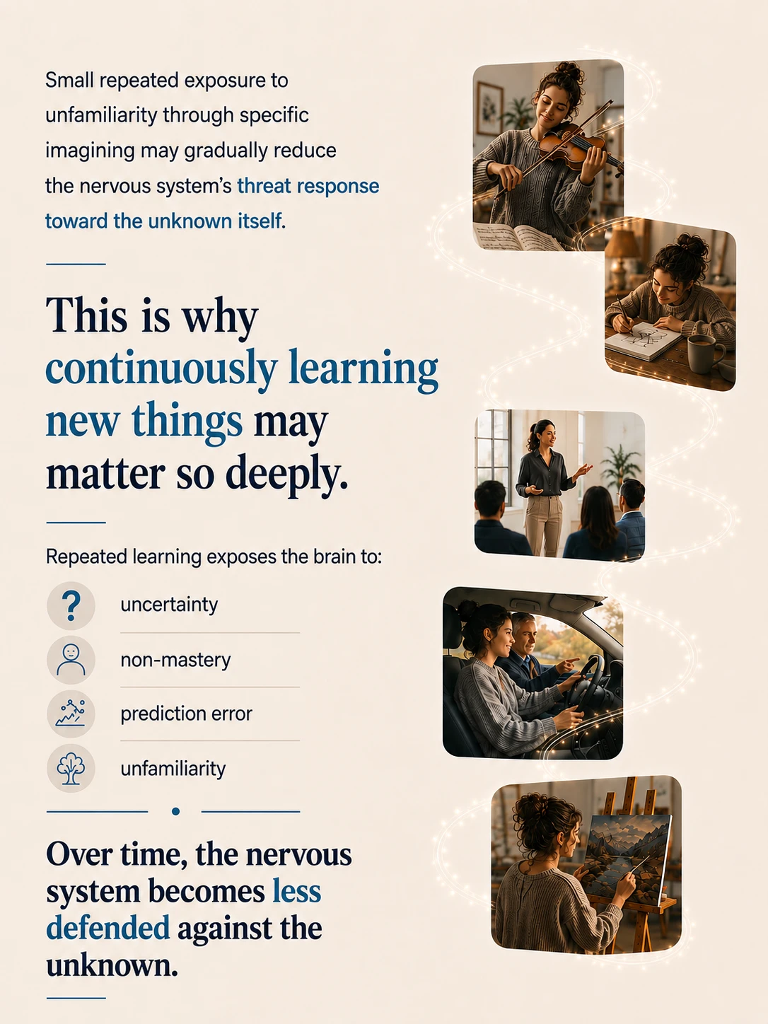 Inquiry on the nervous system and unknown