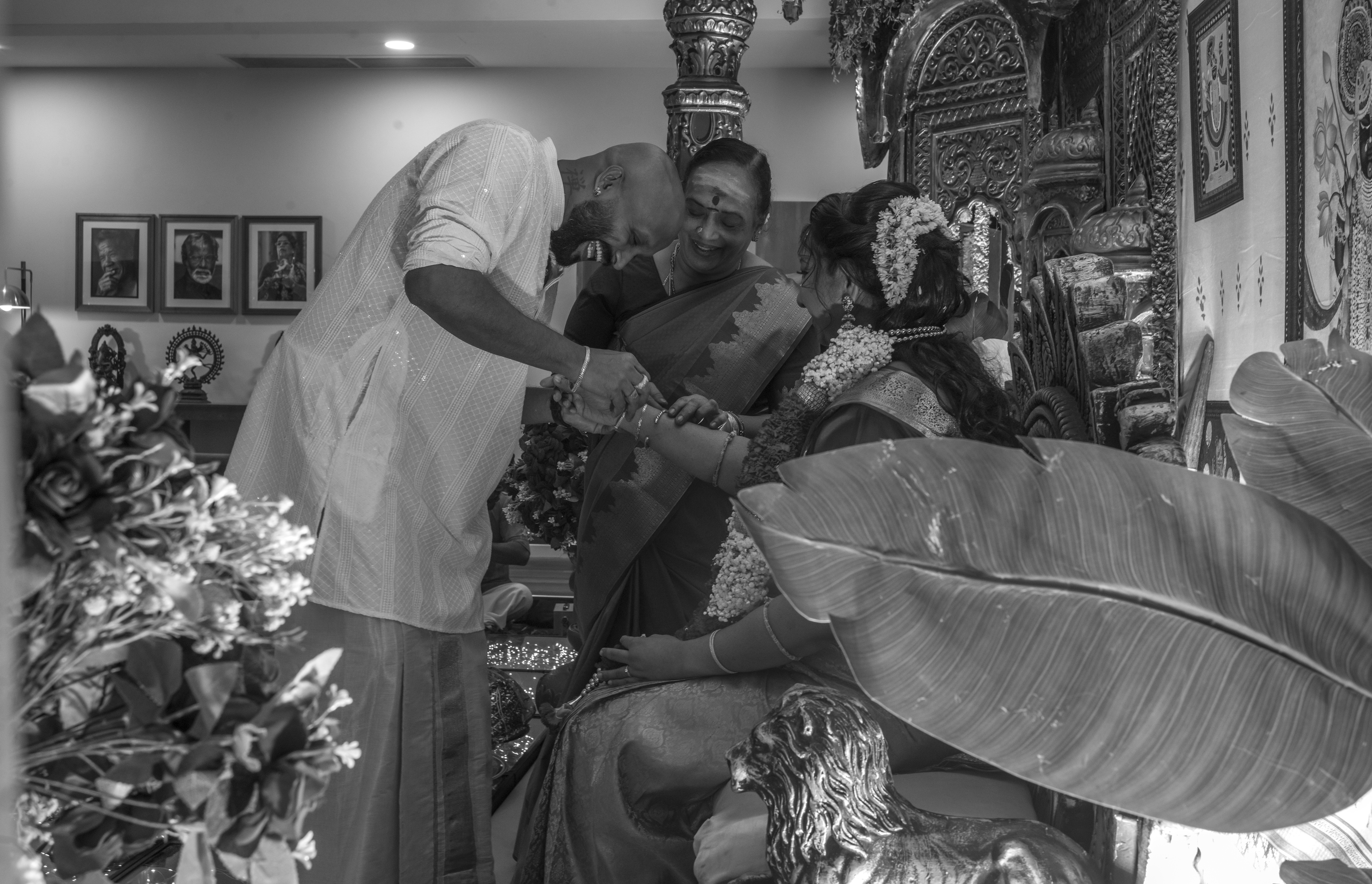 anba's and visu's baby shower indian style