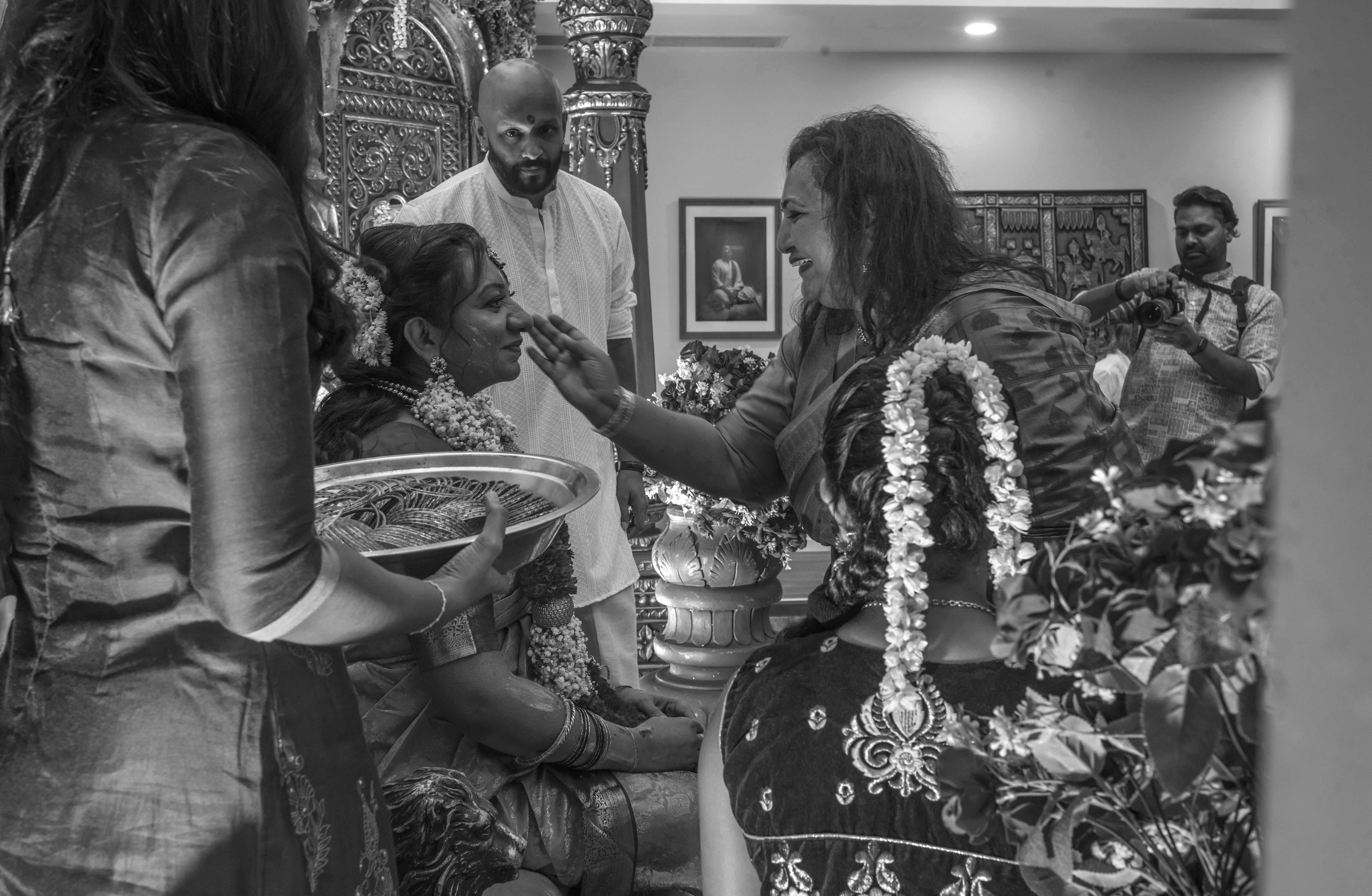 anba's and visu's baby shower indian style