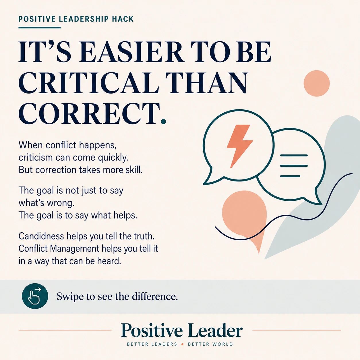 Offering Feedback Rightly