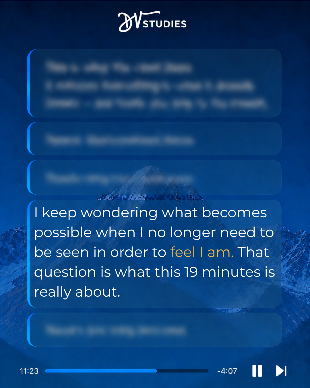 Welcome to test a new site for Masters online meditations