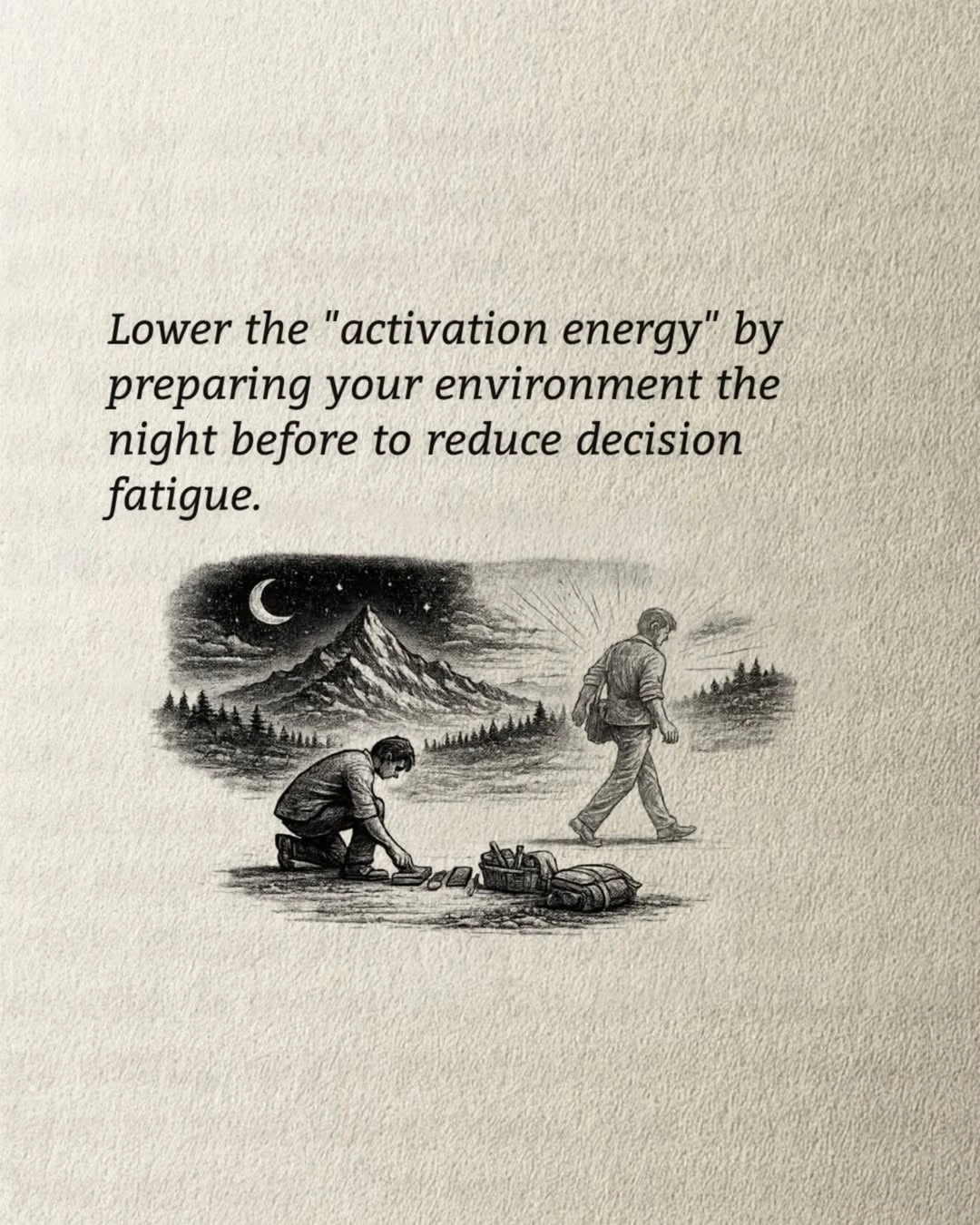 The reason for failure to act