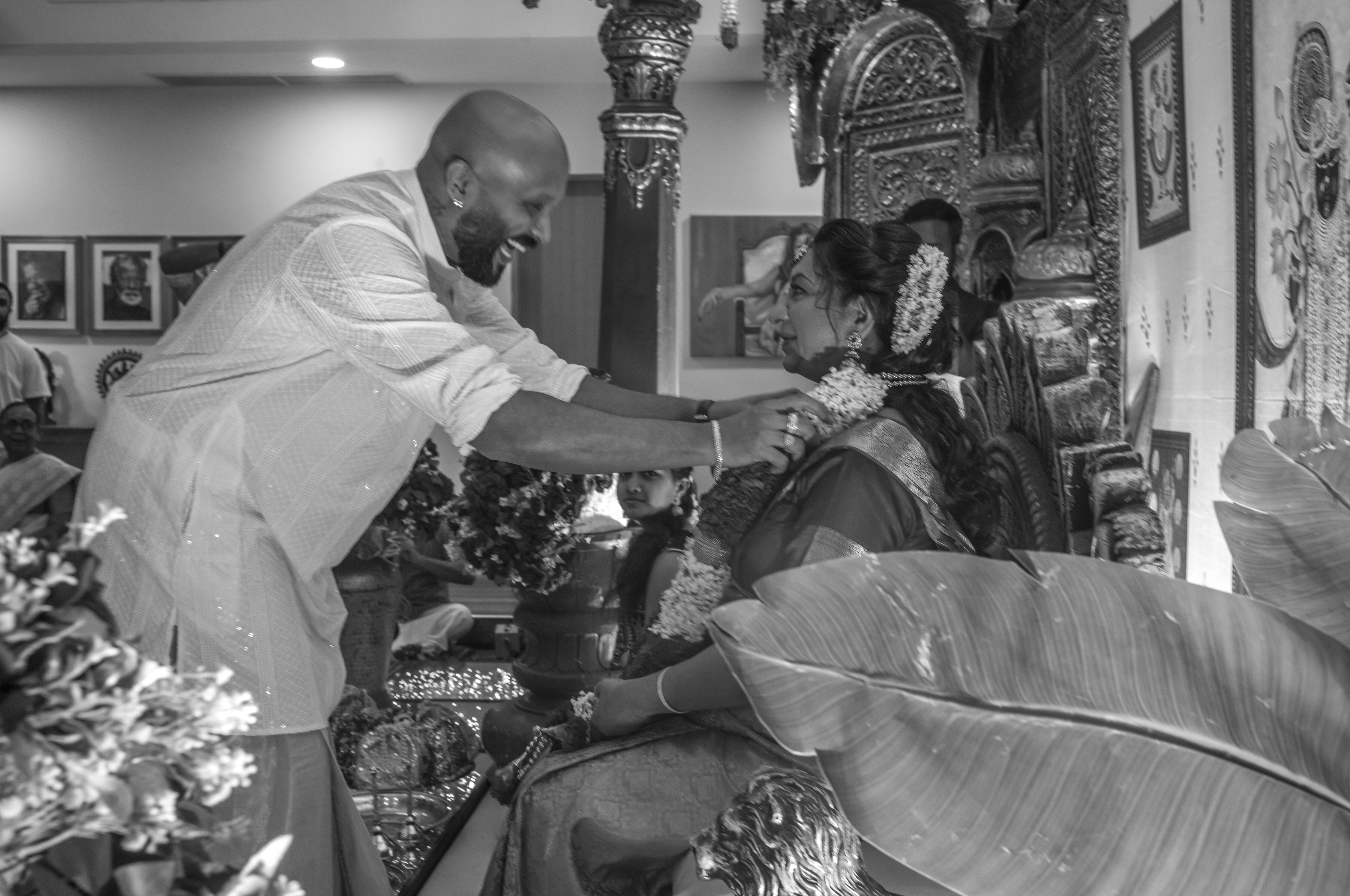 anba's and visu's baby shower indian style