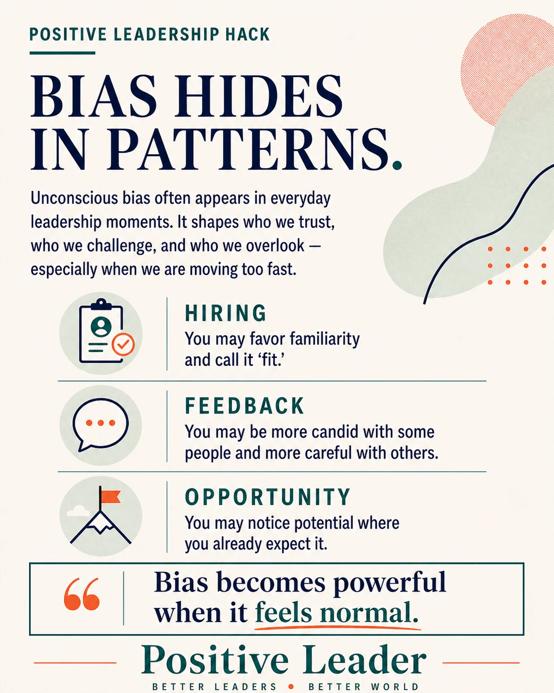 Curiousity Interrupts Unconscious Bias