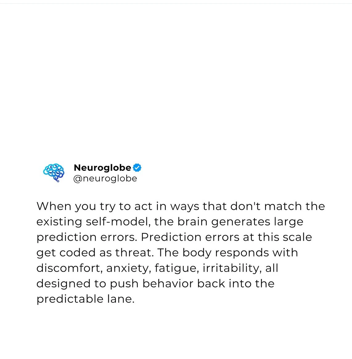 The brain and identity!