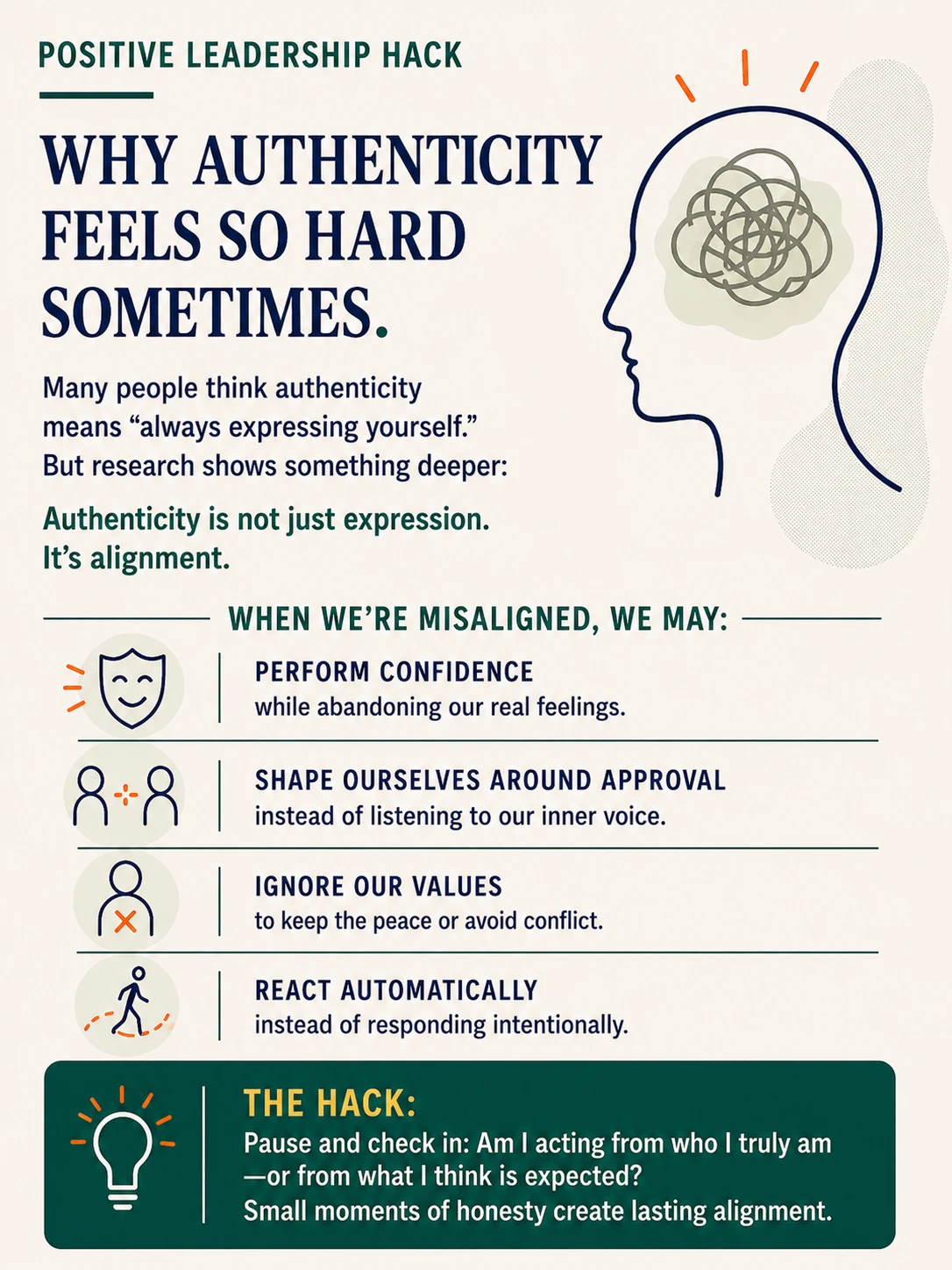 Authenticity Creates Space - 4 ways we experience authenticity