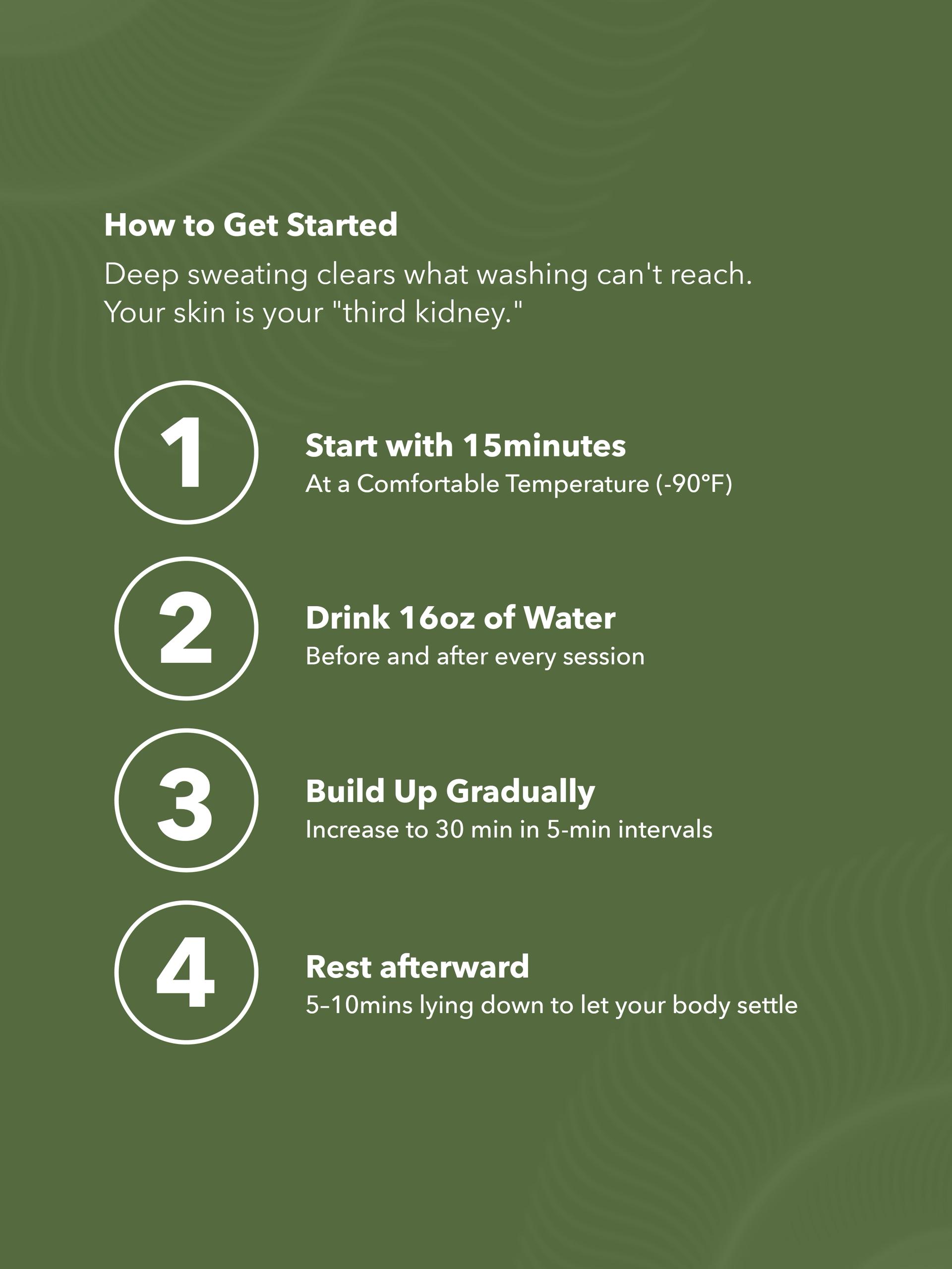 Sweat, heat, and our health.