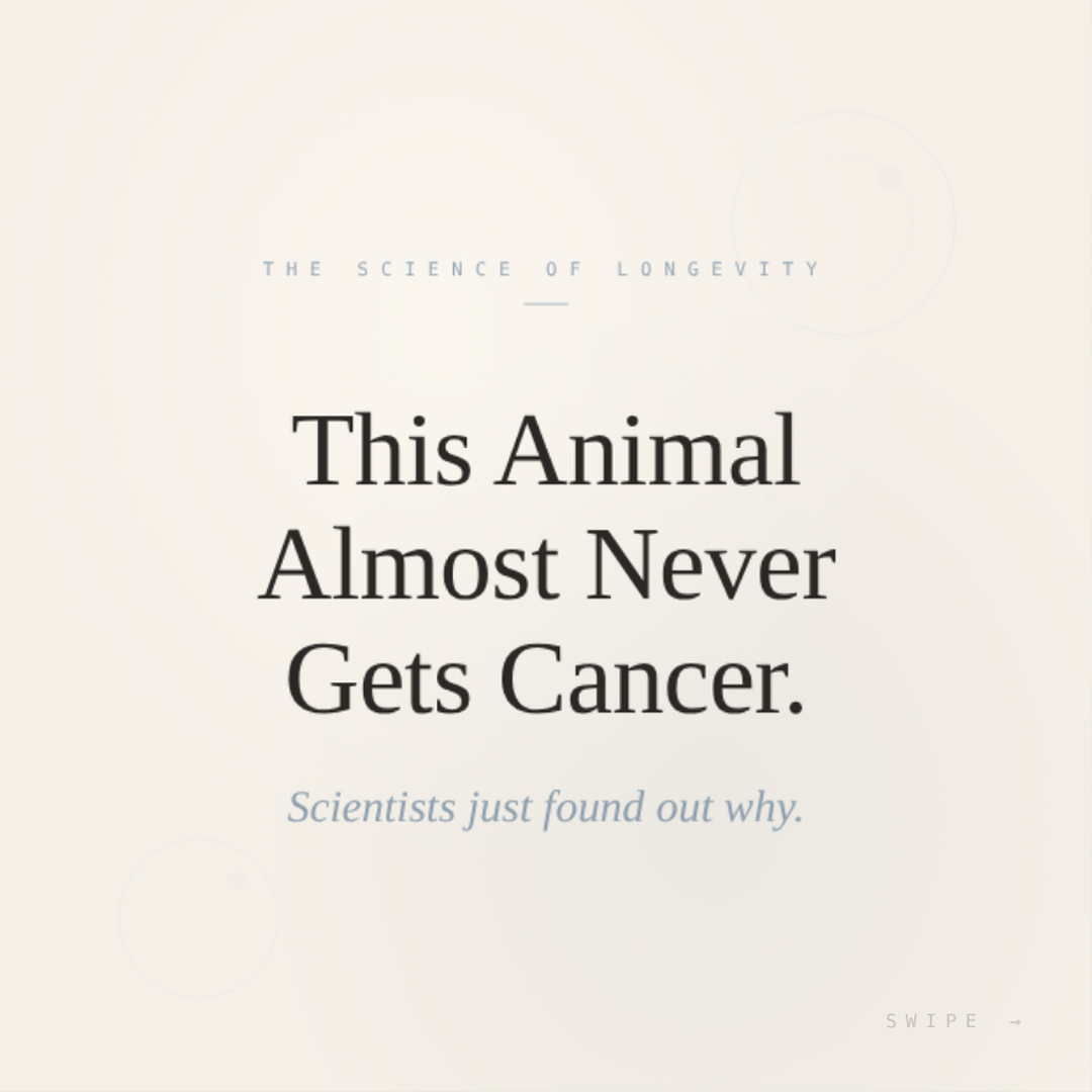 The molecule your body is losing.