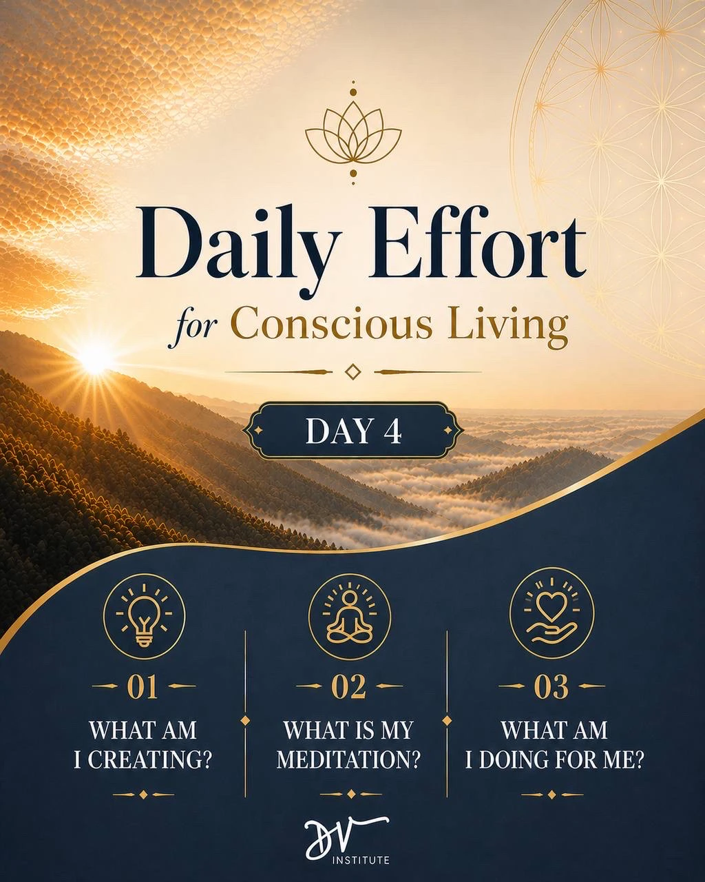 3 daily questions to hold me right